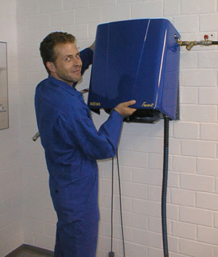 Regenwassernutzung, Rainmaster, Montage, Wartung