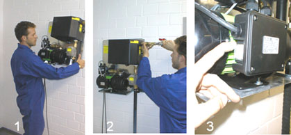Regenwassernutzung, Rainmaster, Montagehinweise