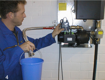 Regenwassernutzung, Rainmaster, Entlftung