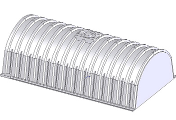 Regenwasserversickerung, DRAIN MAX Tunnelsystem
